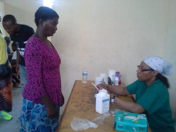providing healthcare in village